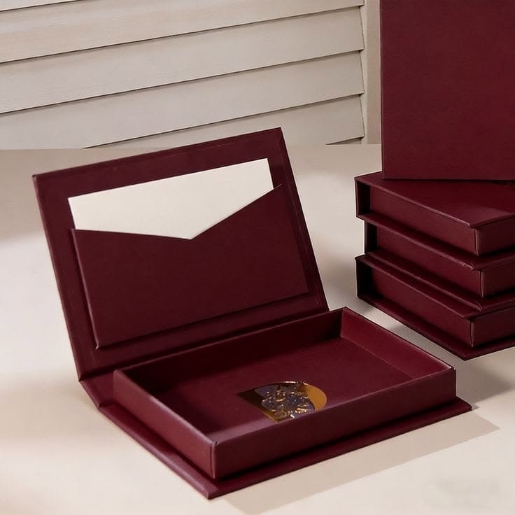 Premium gold gift set boxes with satin ribbons